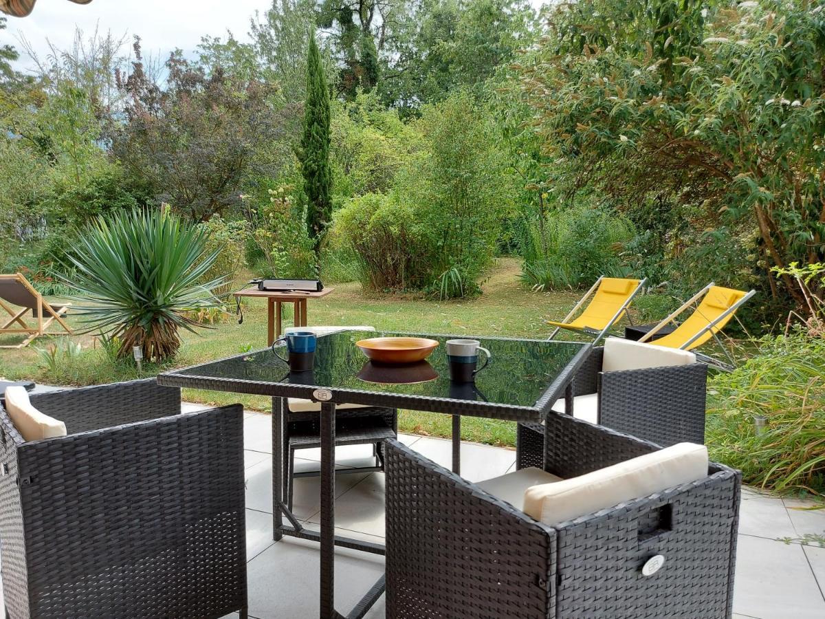 Centre St Jorioz : Charmant Et Spacieux Studio Avec Terrasse Et Jardin Privatif 생조리오즈 외부 사진