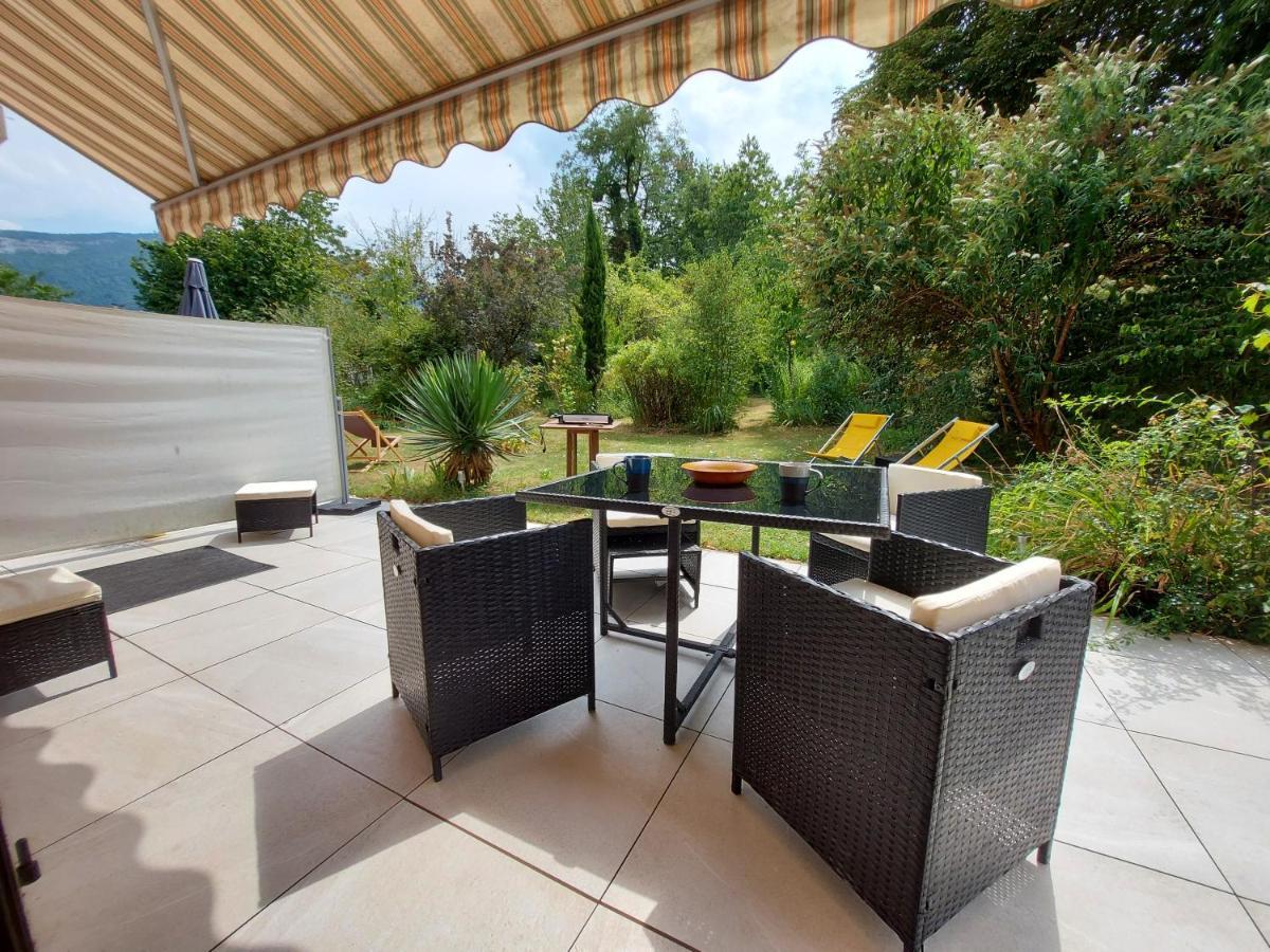 Centre St Jorioz : Charmant Et Spacieux Studio Avec Terrasse Et Jardin Privatif 생조리오즈 외부 사진
